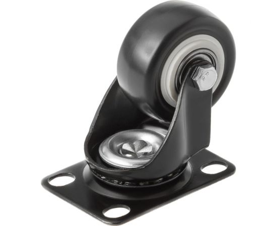 Мебельное колесо А5 SCz 25 черное, 50 мм, поворотное 1005487 – изображение 3