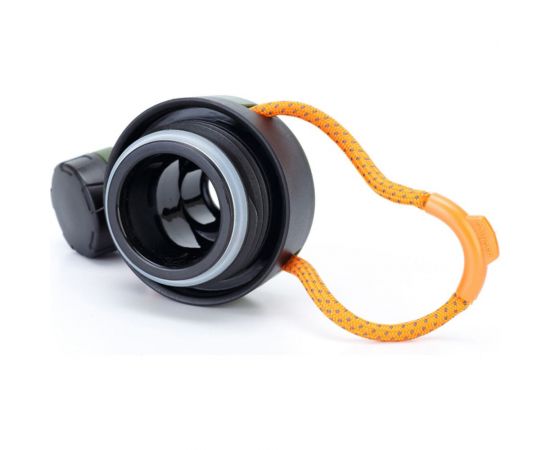 Термобутылка Stinger 0.5 литра, серебристо-зеленая HD-500-46MG – изображение 3