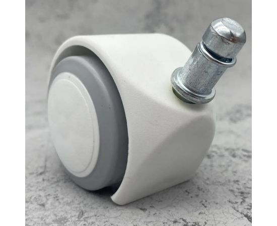 Универсальный комплект из пяти роликов-колес для офисных кресел ВПМ бесшумные, прорезиненные 6150999 – изображение 3