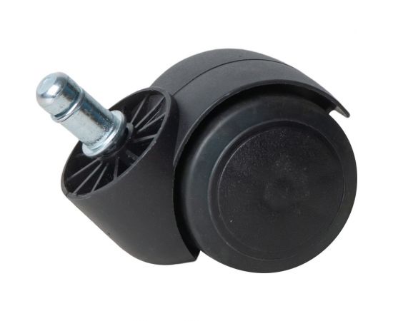 Универсальный комплект из пяти роликов-колес для офисных кресел ВПМ бесшумные, прорезиненные 6151012 – изображение 3