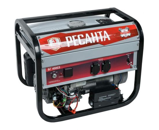 Электрогенератор Ресанта БГ 4000 Э 64/1/52 – изображение 4