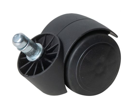 Универсальный комплект из пяти роликов-колес для офисных кресел ВПМ бесшумные, прорезиненные 6151012 – изображение 4