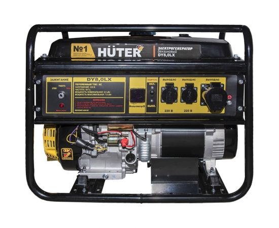 Электрогенератор Huter DY8,0LX-электростартер 64/1/76 – изображение 4
