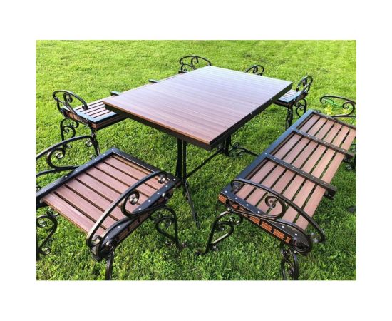 Складное садовое кресло Talmico Медь-Антик 0501 – изображение 4