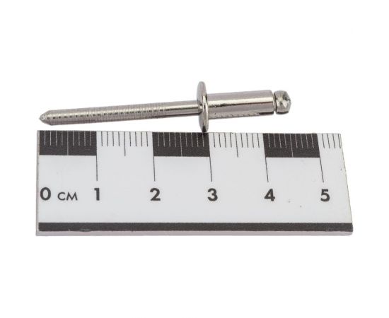 Вытяжная нержавеющая заклепка со стандартным бортиком KREPFIELD 4,8x12 мм, ART 9052, А2, 50 шт. 9052ЗАКЛЕПКА4,8Х12А2-50 – изображение 4