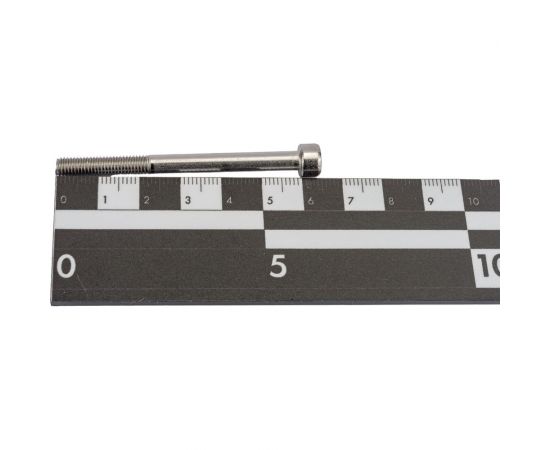 Нержавеющий винт с цилиндрической головкой KREPFIELD M5x60 мм, DIN 912, А2, внутренний шестигранник, неполная резьба, 20 шт. 912A2ВИНТПР5Х60-20 – изображение 5