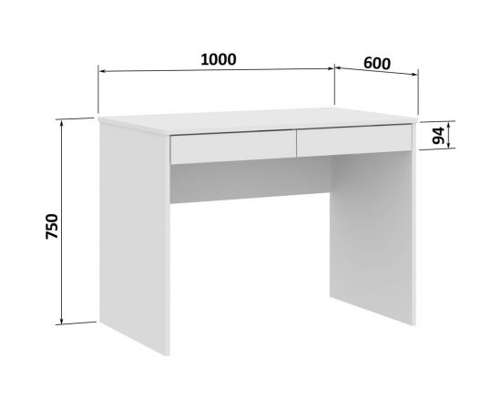 Стол Атмосфера СП-06 белый/белый 00-00017843 – изображение 5