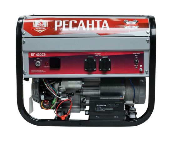 Электрогенератор Ресанта БГ 4000 Э 64/1/52 – изображение 5