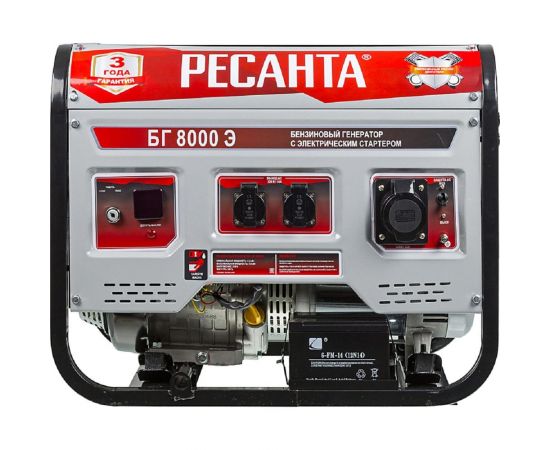 Электрогенератор Ресанта БГ 8000 Э 64/1/48 – изображение 6