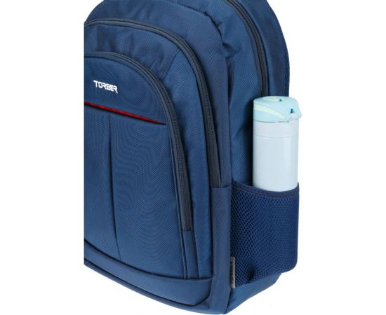 Рюкзак Torber FORGRAD с отделением для ноутбука 15"", синий, полиэстер, 46x32x13 см T9502-BLU – изображение 6