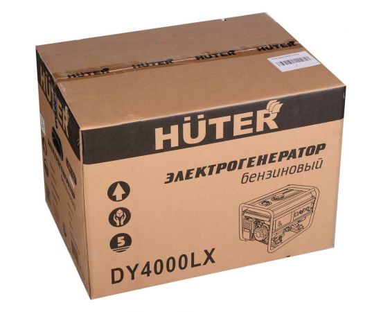 Бензиновый генератор Huter DY4000LX - электростартер 64/1/22 – изображение 7