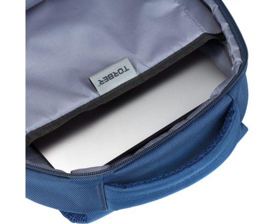 Рюкзак Torber FORGRAD с отделением для ноутбука 15"", синий, полиэстер, 46x32x13 см T9502-BLU – изображение 7