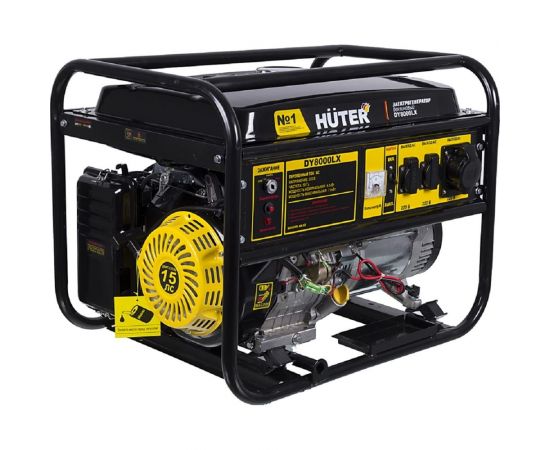 Бензиновый генератор Huter DY8000LX 64/1/19 – изображение 8