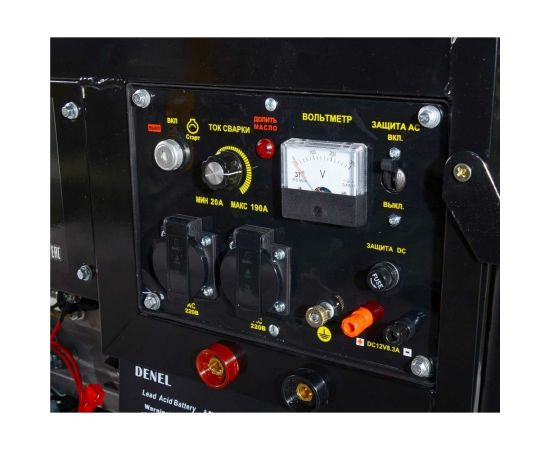 Сварочный бензиновый генератор Huter DY6500LXW 64/1/18 – изображение 10