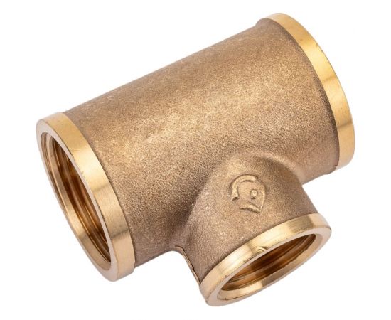 Латунный тройник AV Engineering редукционный 3/4x1/2x3/4 AVE306004 