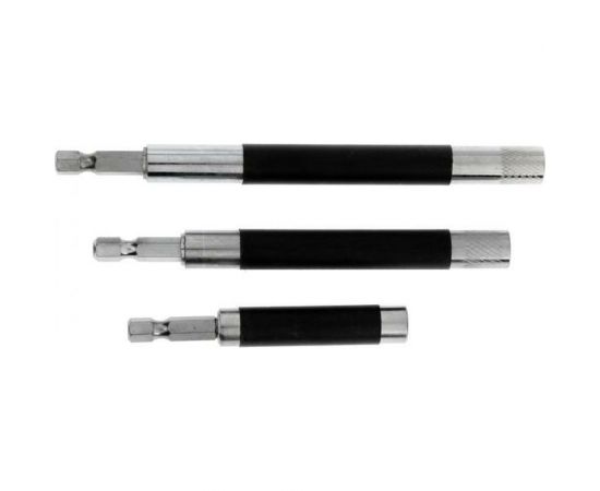 Набор телескопических удлинителей для бит (3 шт; 80-120/120-195/140-240 мм) ТУНДРА 5470945 