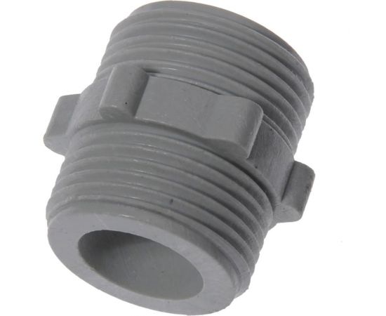 Ниппель Санакс пластиковый, для заливных шлангов 3/4"" нар-нар 771874 