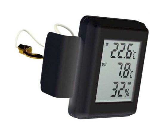 Электронный термогигрометр DORF оконный черный 00438_DRF_007 