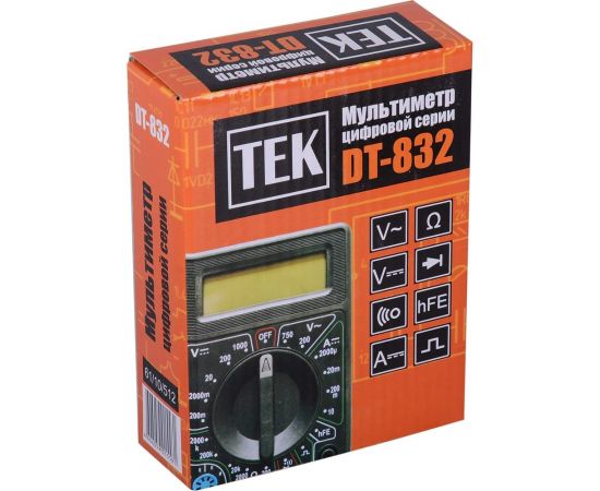 Мультиметр Ресанта ТЕК DT 832 61/10/512 – изображение 11