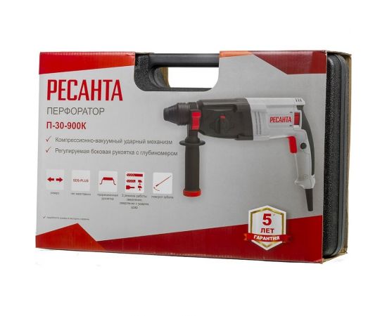 Перфоратор Ресанта П-30-900К 75/3/2 – изображение 13