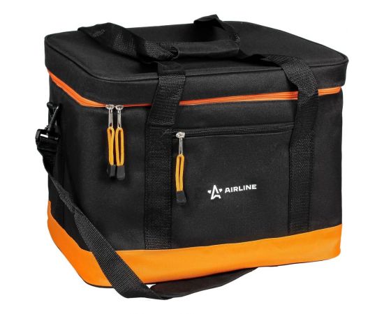Сумка-холодильник Airline 40 л, 32х41х31 см, черный/оранжевый AO-CB-05 – изображение 2