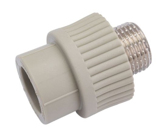 Комбинированная муфта VRT наружная, 20х1/2"", EVER plast, серый 538327 – изображение 2