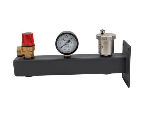 Консоль крепление бака+группа безоп-ти RISPA (цвет красный/антик/графит) 3/4"" 1,5 бар RTA-0109 – изображение 2