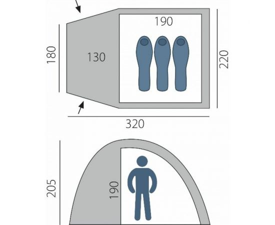 Палатка Arten Birdland T0488 – изображение 2
