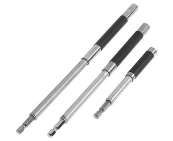 Набор телескопических удлинителей для бит (3 шт; 80-120/120-195/140-240 мм) ТУНДРА 5470945 – изображение 2