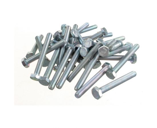 Болт крепежная техника с ш\г полная резьба DIN 933 558, 10x80, 35 шт. 493488 БК – изображение 2