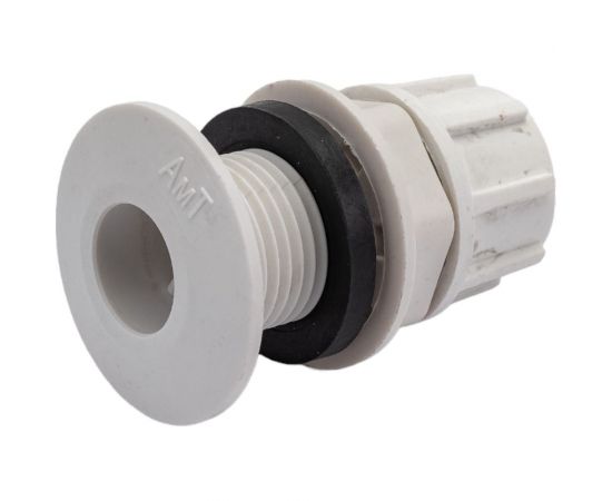 Отвод (врезка) для резервуаров с заглушкой Санакс пластик 1/2 нар 771434 – изображение 2