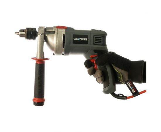 Ударная дрель GRAPHITE 58G728 – изображение 3