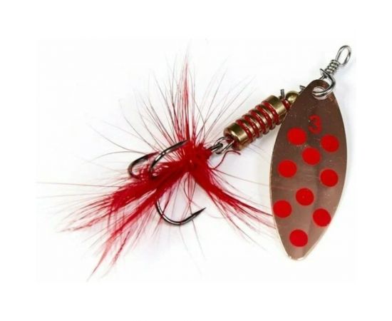 Вращающиеся блесны Lucky John SPIN X LONG 03 6.0 г, CR/GR/SR, 3шт LJSL03-001SET – изображение 3