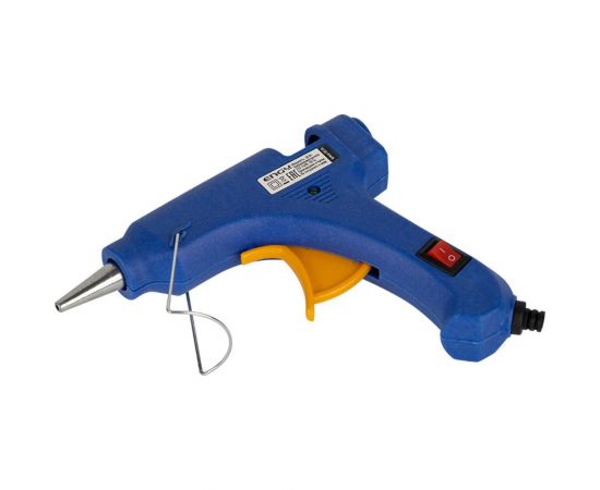 Клеевой пистолет Engy egg-20 20 Вт, с кнопкой включения и антикаплей 105134 – изображение 3