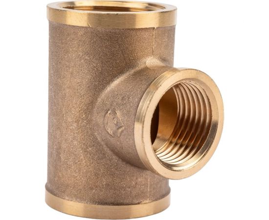 Латунный тройник AV Engineering редукционный 3/4x1/2x3/4 AVE306004 – изображение 4