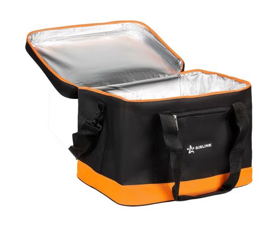 Сумка-холодильник Airline 40 л, 32х41х31 см, черный/оранжевый AO-CB-05 – изображение 6