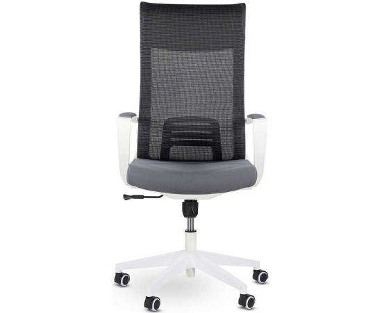 Кресло UTFC рекорд м-878 белый пластик (серый) ИКРекорд01 