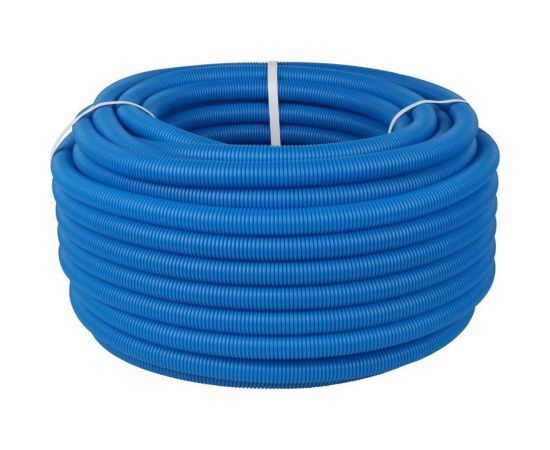 Гофрированная труба STOUT Spg-0001-502316 пнд, цвет синий, наружным диаметром 23 мм для труб диаметром 16 мм RG00926CSOLBA6 