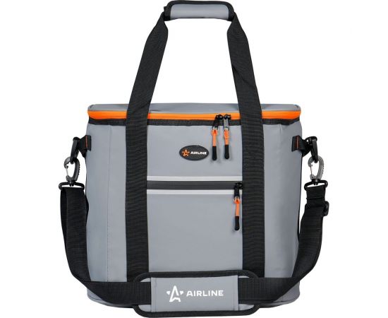 Сумка-холодильник Airline Пикник 32 л, 37.5х34х26 см, серая ADCB008 