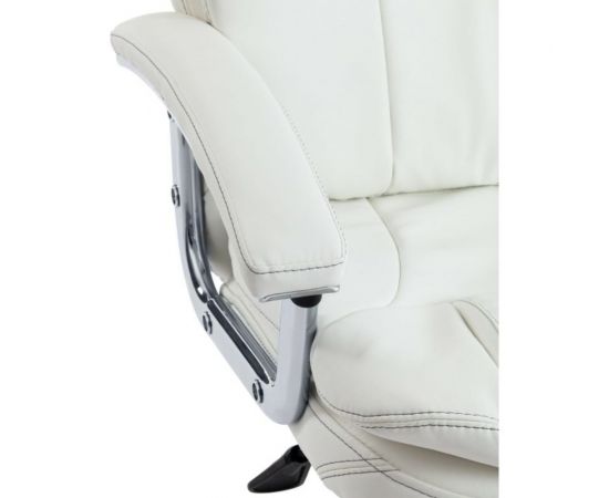 Кресло TetChair SOFTY LUX кожзам белый 36-01 15284 – изображение 12