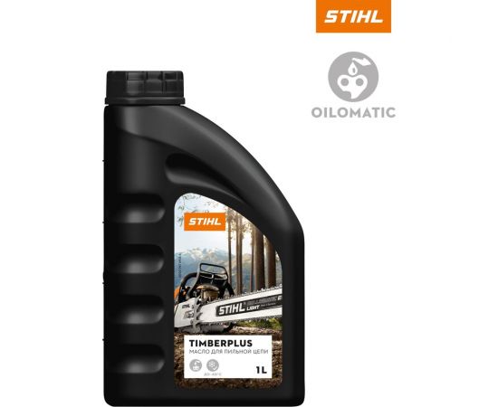 Масло для пильных цепей TimberPlus 1 л Stihl 7028-516-0000 – изображение 2