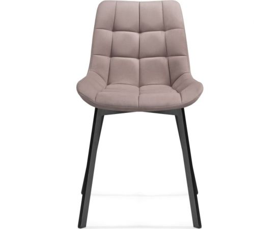 Стул Woodville Челси на металлокаркасе, латте/черный каркас 489741 – изображение 2