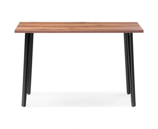 Стол Woodville денвер лофт 120 25 мм дуб делано темный/черный матовый 506941 – изображение 2