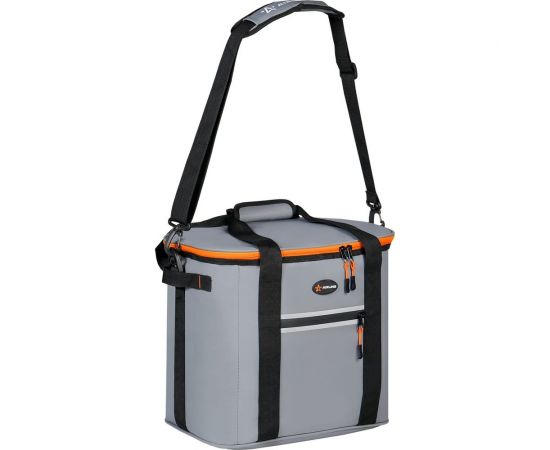 Сумка-холодильник Airline Пикник 32 л, 37.5х34х26 см, серая ADCB008 – изображение 2