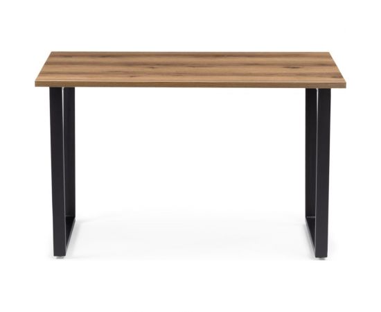 Стол Woodville лота лофт 120 25 мм дуб делано темный/черный матовый 489637 – изображение 2