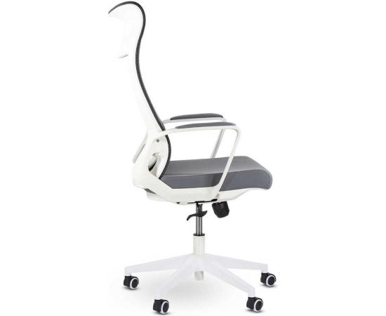 Кресло UTFC рекорд м-878 белый пластик (серый) ИКРекорд01 – изображение 3