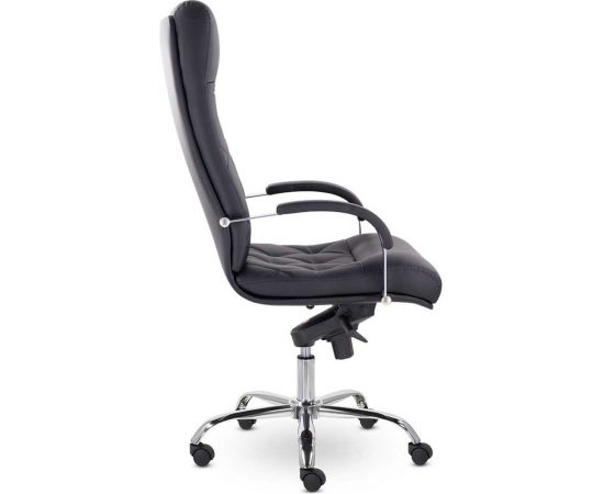 Кресло UTFC к-10 Верона в хром мб s-0401, черный ДКВерона04 – изображение 3