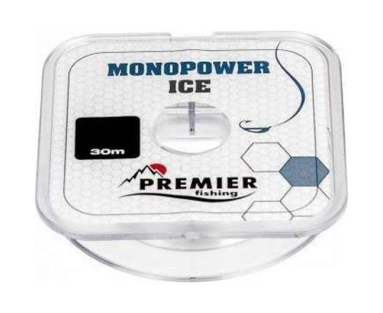 Леска Premier fishing MONOPOWER ICE PR-MI-T-025-30, 0.25мм/30м, прозрачный нейлон 280978 – изображение 3
