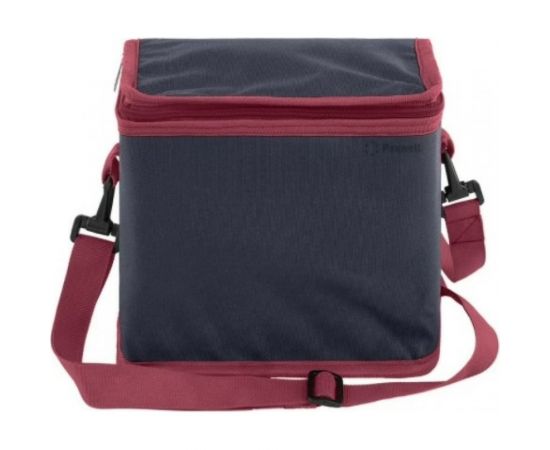 Термосумка с лямкой Paxwell Фреш 2S маленькая, цвет темно-серый, бордовая окантовка FRTB2S-101807 – изображение 3