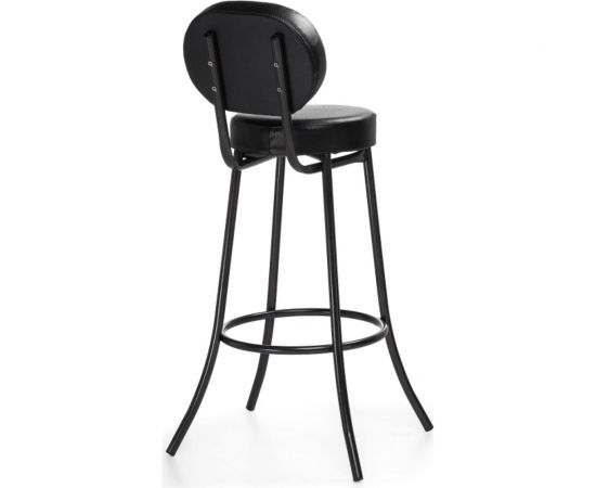 Барный стул Woodville Satearant черный полимер, темный мусс 453999 – изображение 4